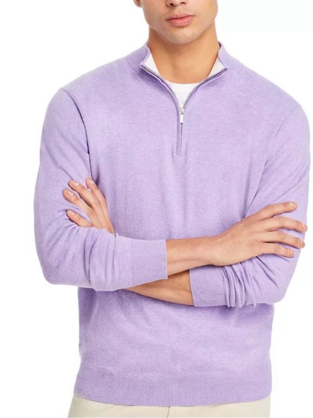 Peter Millar Whitaker Quarter-Zip Sweater NWOT